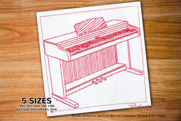 Digital Piano Redwork: A Designer’s Review