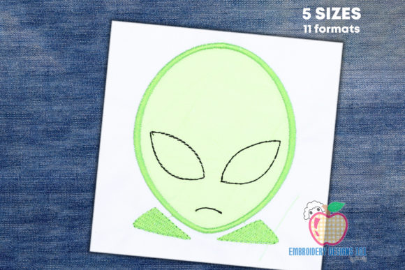 Mini Alien Head Applique: A Designer’s Review