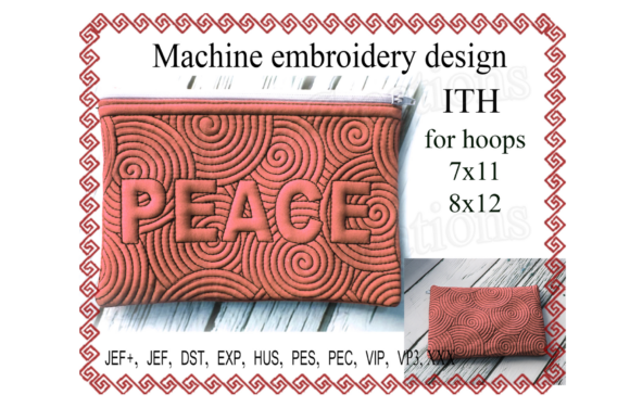 Review: Peace Zip Bag - In The Hoop Design