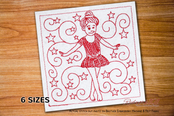 Review: Young Ballet Dancer with Starry Pattern