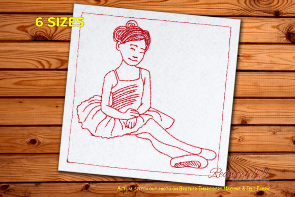Review: Young Beautiful Sitting Ballerina Design