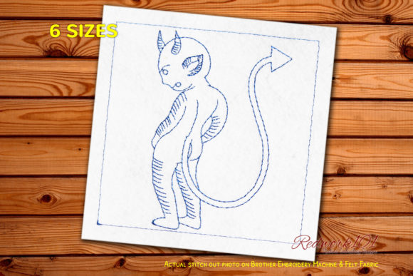 Reviewing Devil with Tail Redwork for Boutique Apparel