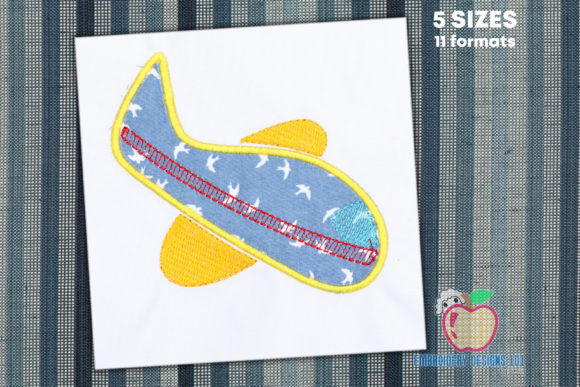 Reviewing the Cartoon Airplane Applique for Kids
